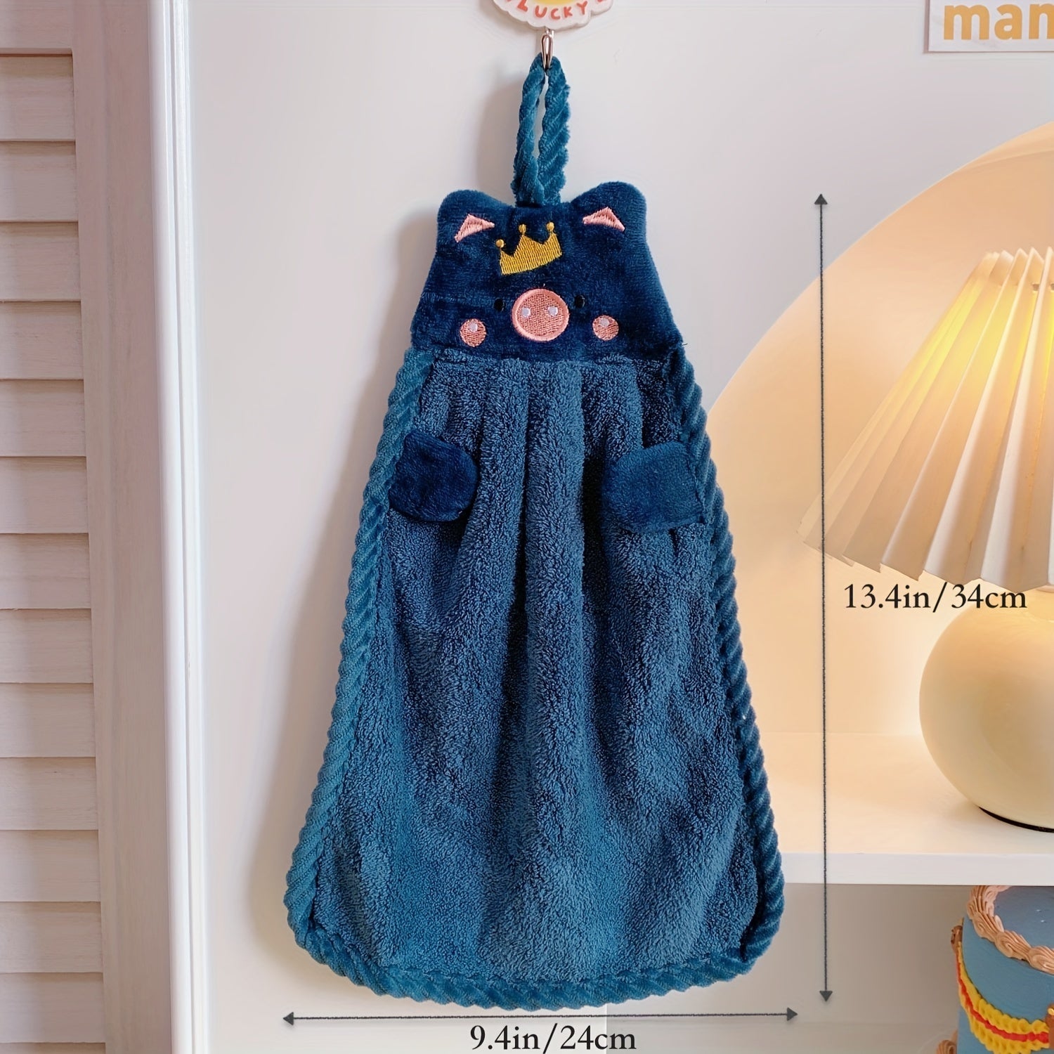 Microfiber Little Pig Hand Towel Absorbent Kitchen Towel