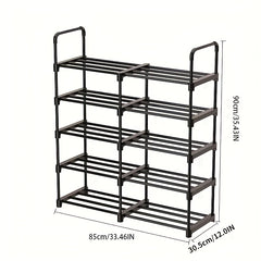 5 Layer Shoe Rack Organizer for Home School Dorm