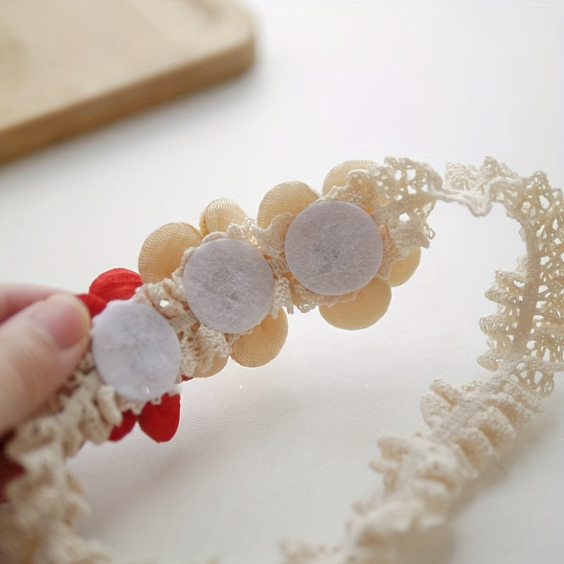 Baby Girls Flowers Lace Headband Hairband Princess Hair Accessories