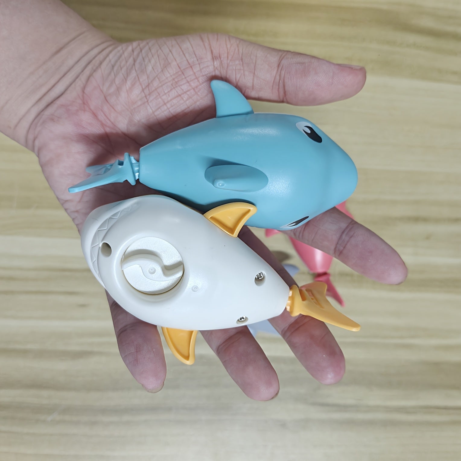 Summer Playful Sharks Bath Toy Set for Kids and Parents