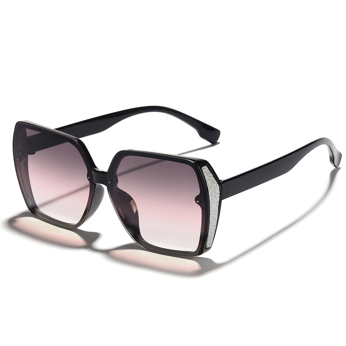 Square Large Frame Shade Sunglasses Women UV Protection Unisex