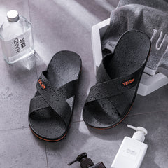 Men's Lightweight Non Slip Slides Quick Drying Comfort Slides