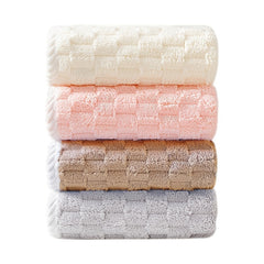 Soft Coral Fleece Hand Towel Absorbent for Home Bathroom