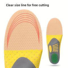 Shock Absorbing Insoles for All Comfort and Support Unisex