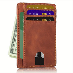 Men's RFID Blocking Front Pocket Wallet