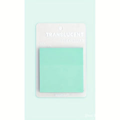 Colorful Clear Sticky Notes 5 Colors Self Adhesive Translucent Sticky Notes