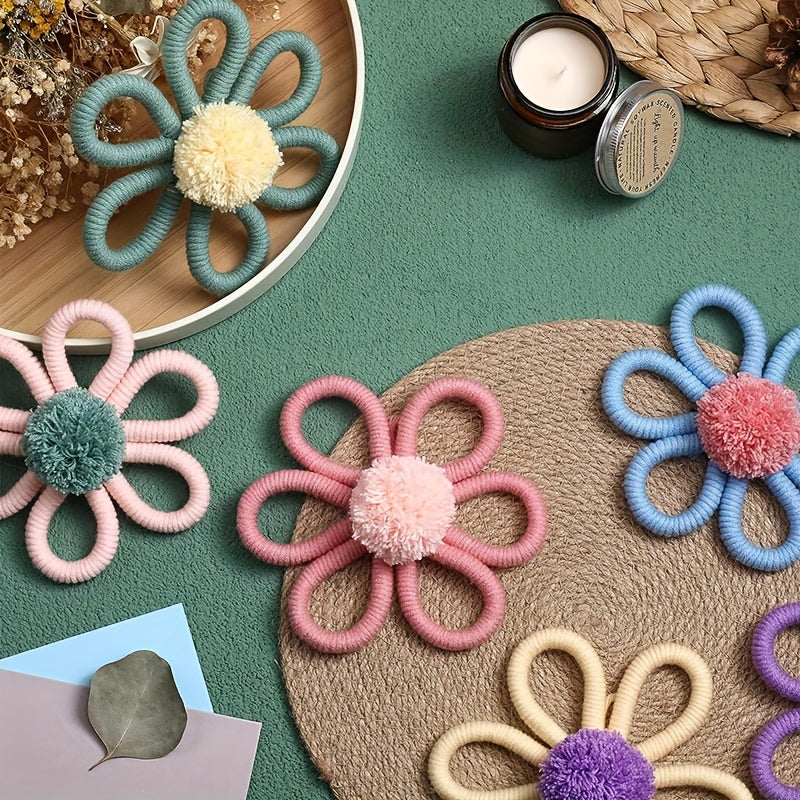 Boho Daisy Wall Hanging Macrame Decor for Nursery Bedroom