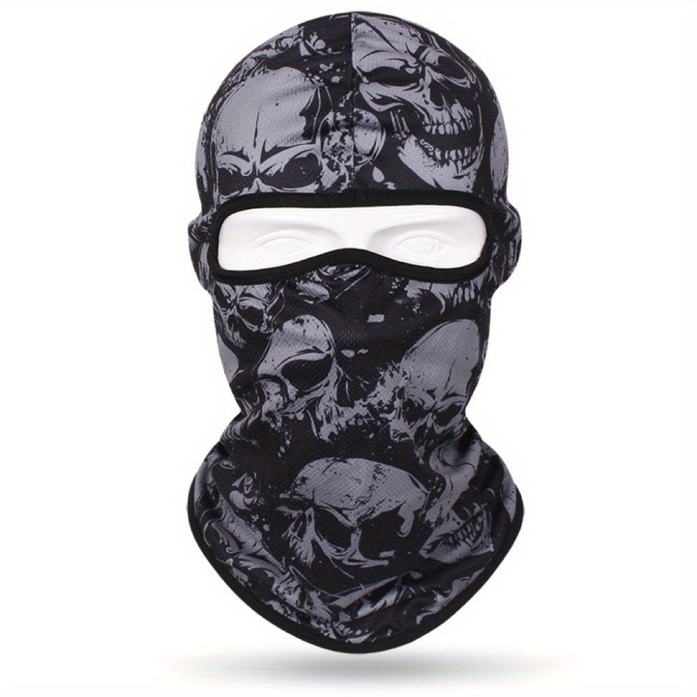Skull Ghost Mask Hat Windproof Dustproof Riding Hat