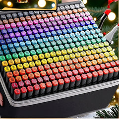 Double Headed Alcohol Marker Set for Artists