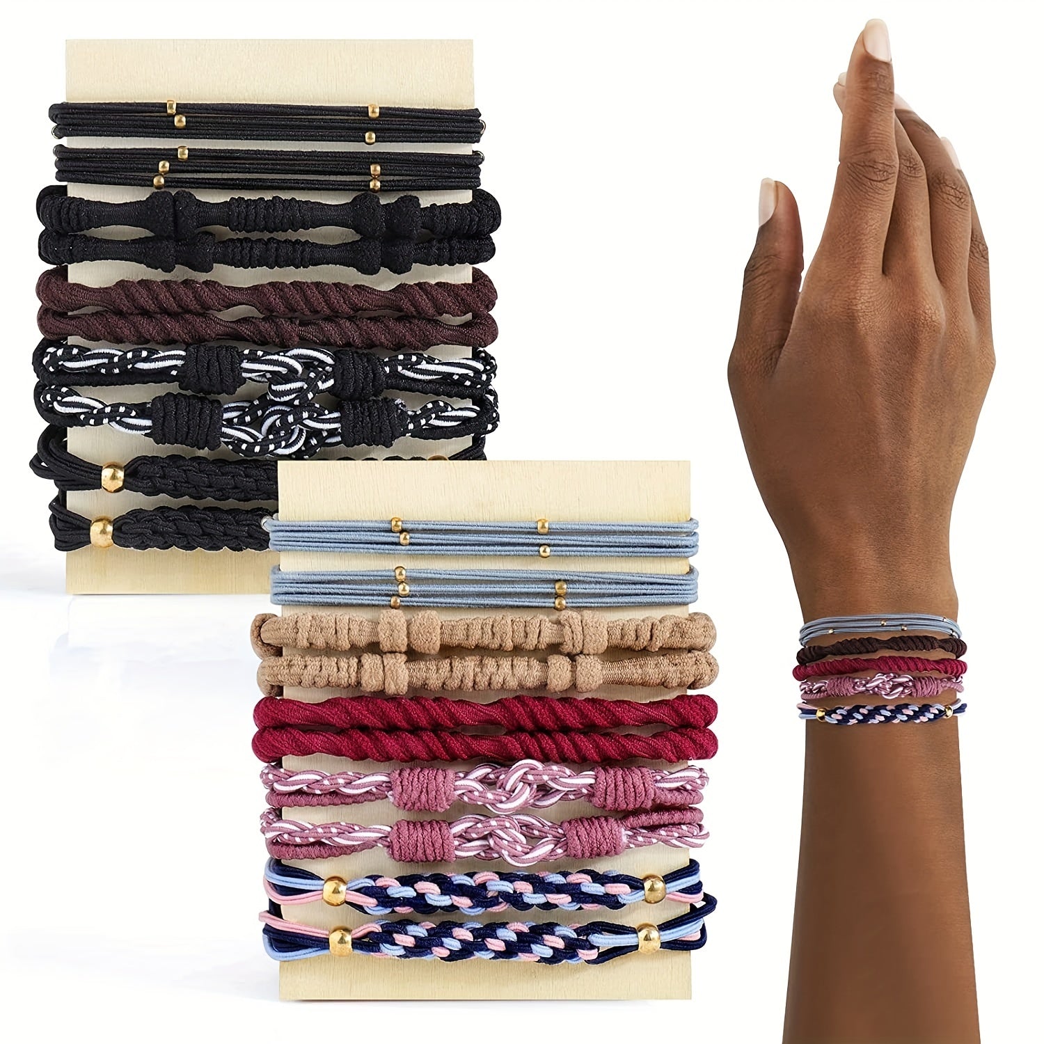 Rubber Band Women's Retro Head Rope Bracelet Hair Accessories