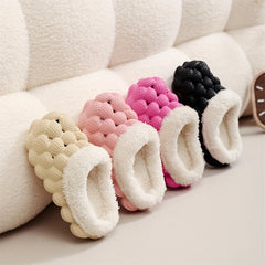 Soft Fleece House Shoes for Boys and Girls - Non Slip Bottom