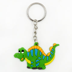 12 Dinosaur Keychains Pack