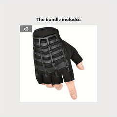 Tactical Non-slip Half-finger Gloves for Men and Women