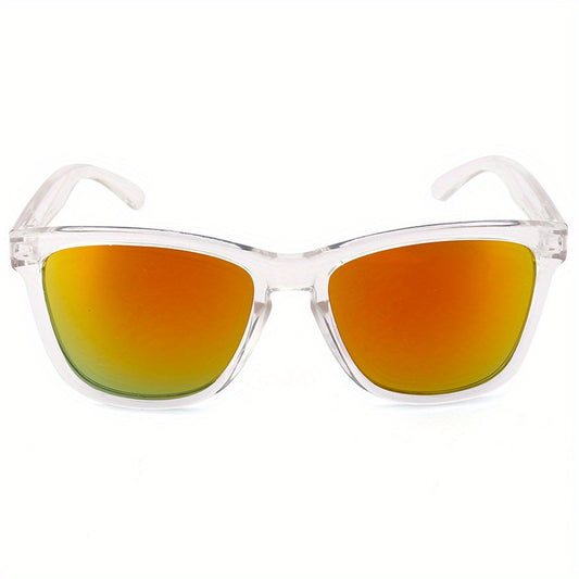 Square Driving Cycling Sun Glasses Unsex Jelly Outdoor Travel Sports Glasses