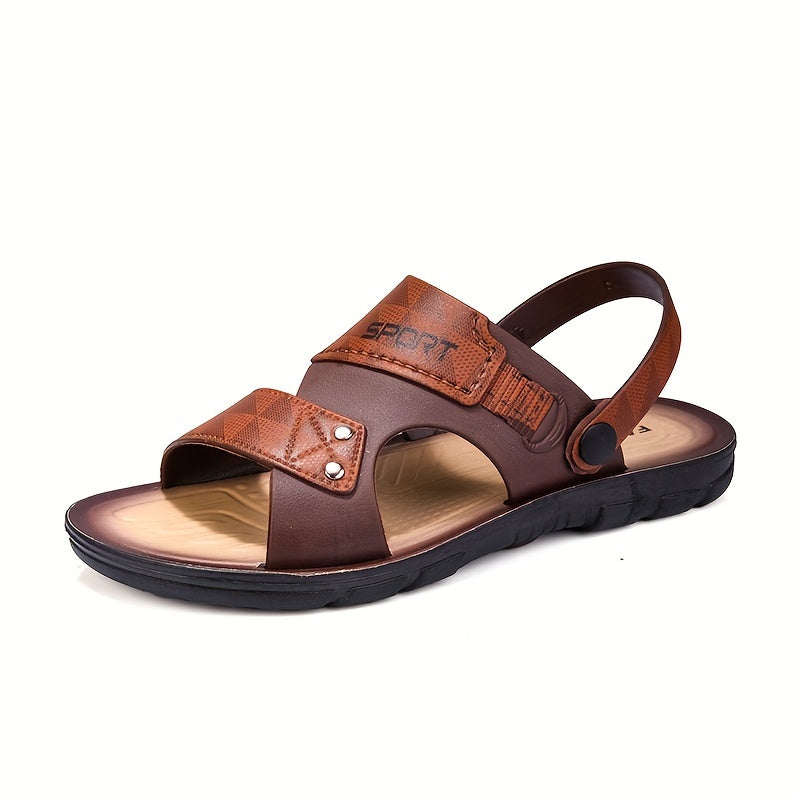 Men's Open Toe Rubber Sole Outdoor Casual Sandals