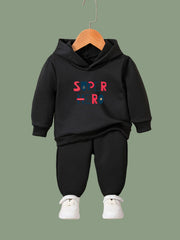 Sport Hero Pattern Long Sleeve Hooded Sweatshirt Girls Comfy Hoodies Pullover