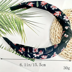 Knotted Polyester Headband Elastic Women's Hair Accessories