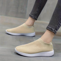 Breathable Lace Up Mesh Sneakers Soft Sole Walking Shoes