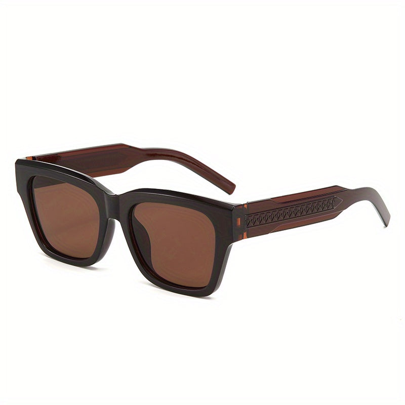 Men's Large Frame UV Protection Sunglasses Vintage Party Glasses