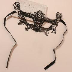 Lace Pop Prom Mask Punk Style Face Accessories