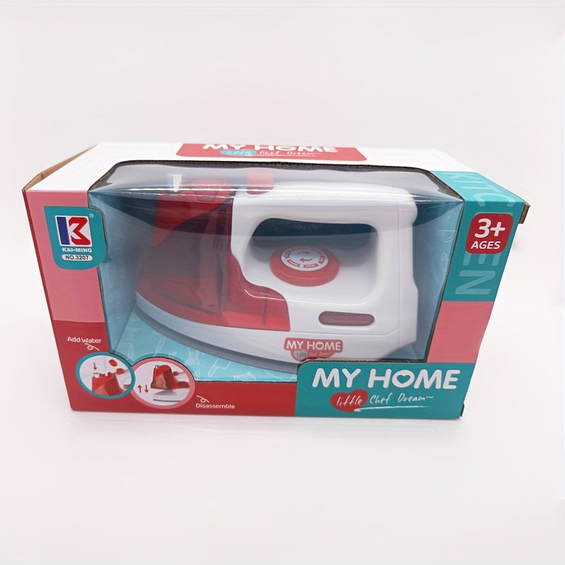Red Iron Toy Water Filled Plastic for Role Playing