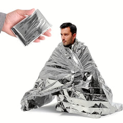 Emergency Thermal Blanket for Outdoor Activities Lightweight and Portable