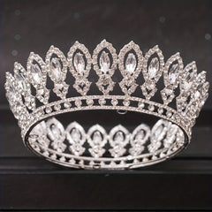 Crystal Crown Rhinestone Wedding Headwear Bride Hair Accessories