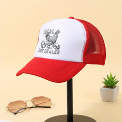 Hip Hop Baseball Cap Unisex Mesh Trucker Hat Adjustable Sunshade Dad Hat