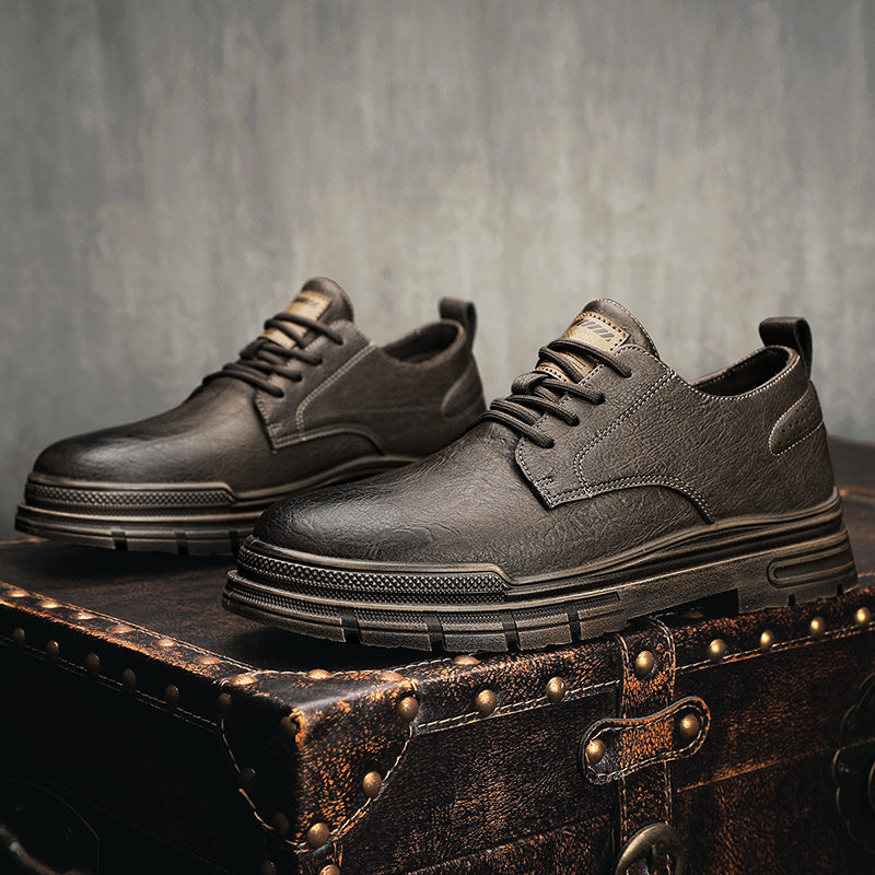 Men's British Style Low Cut Boots