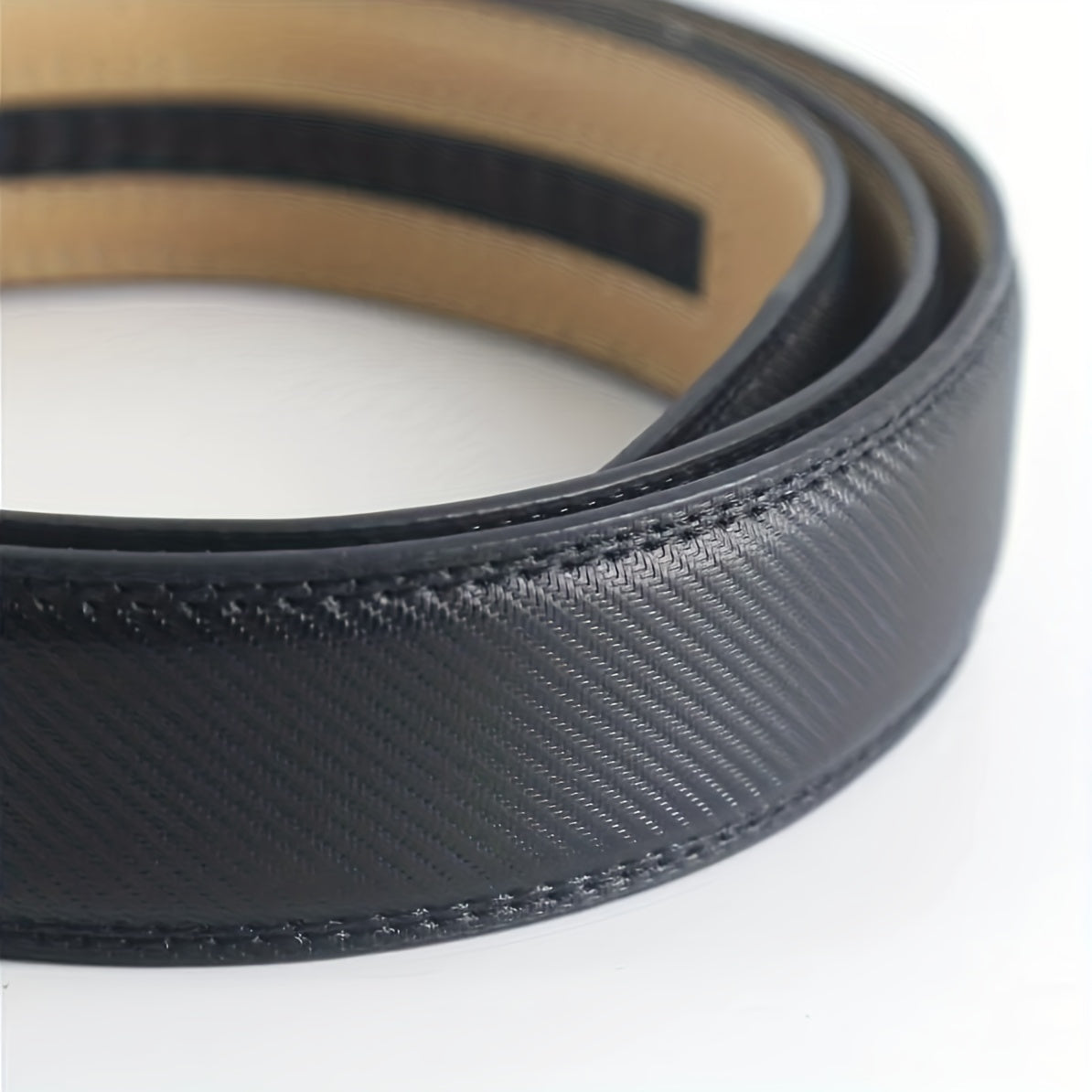 Casual Business Boys' Trousers Belt Men's Belt Automatic Buckle 3 Wide