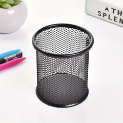 Iron Art Pen Holder for Students and Office Supplies