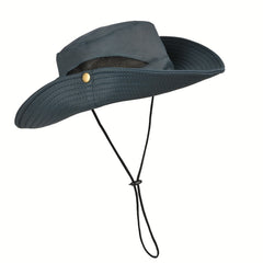 Wide Brim Fisherman Hat Foldable Sun Hat For Men Women
