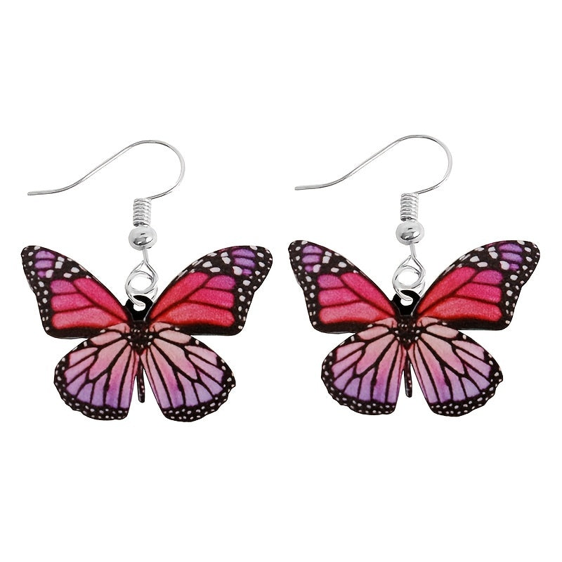 Funny Animal Dangle Earrings Acrylic Jewelry Personality Gift For Women