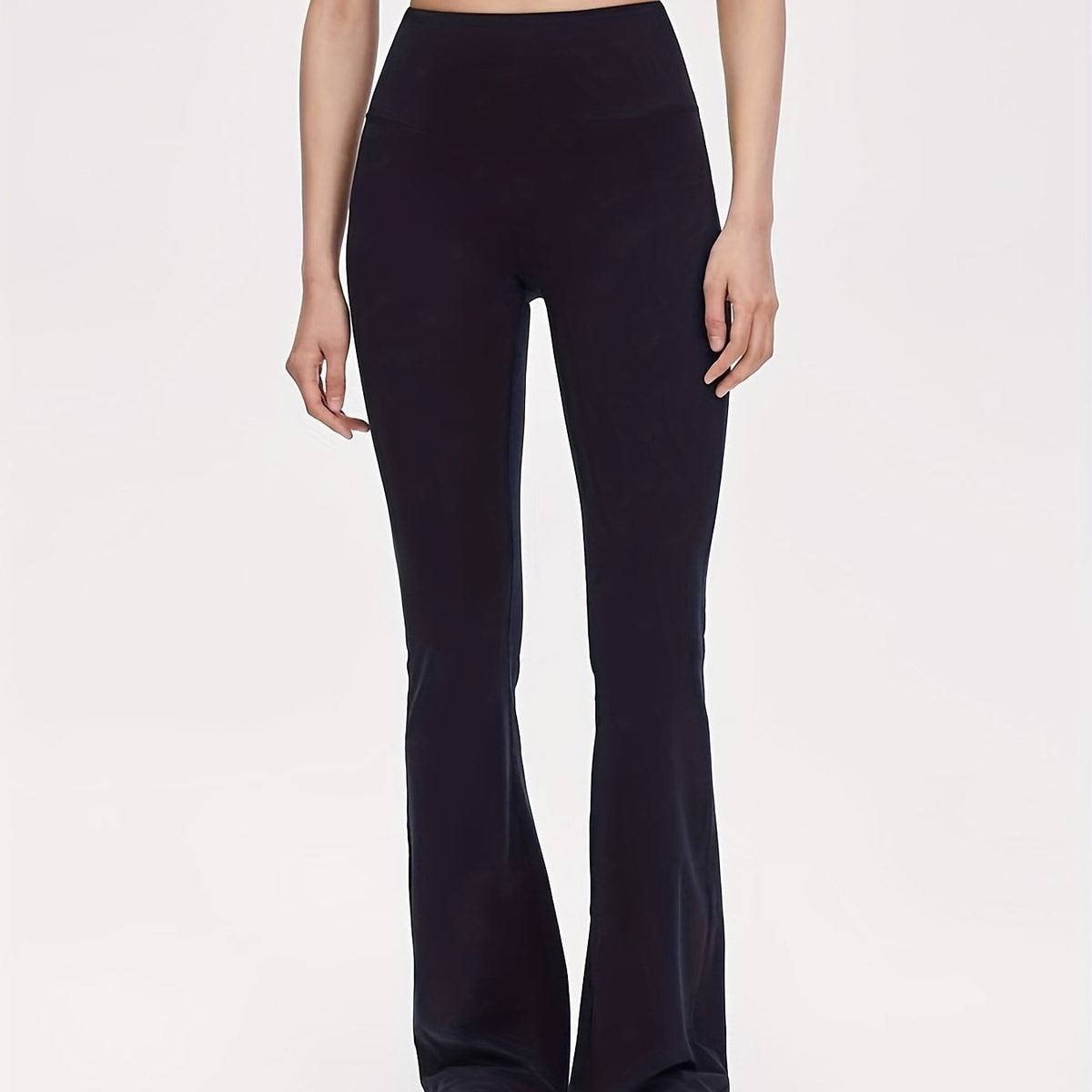 High Waist Flare Yoga Pants Pilates Sports Bell Bottom Leggings