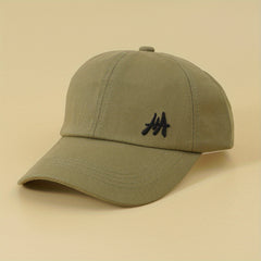 Backless Ponytail Baseball Cap Embroidery Sun Hat Sports Dad