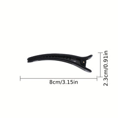 Solid Duck Billed Hair Clip for Styling