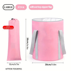 Portable Collapsible Foot Bath Basin For Soaking Feet Travel Camping Washbasin
