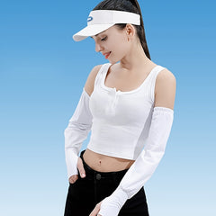 Summer Ice Sleeve Loose Ice Silk UV Protection Outdoors Unisex