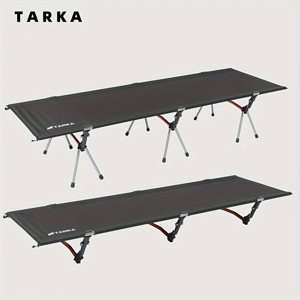 TARKA Portable Folding Bed Lightweight Single Bed For Travel Camping