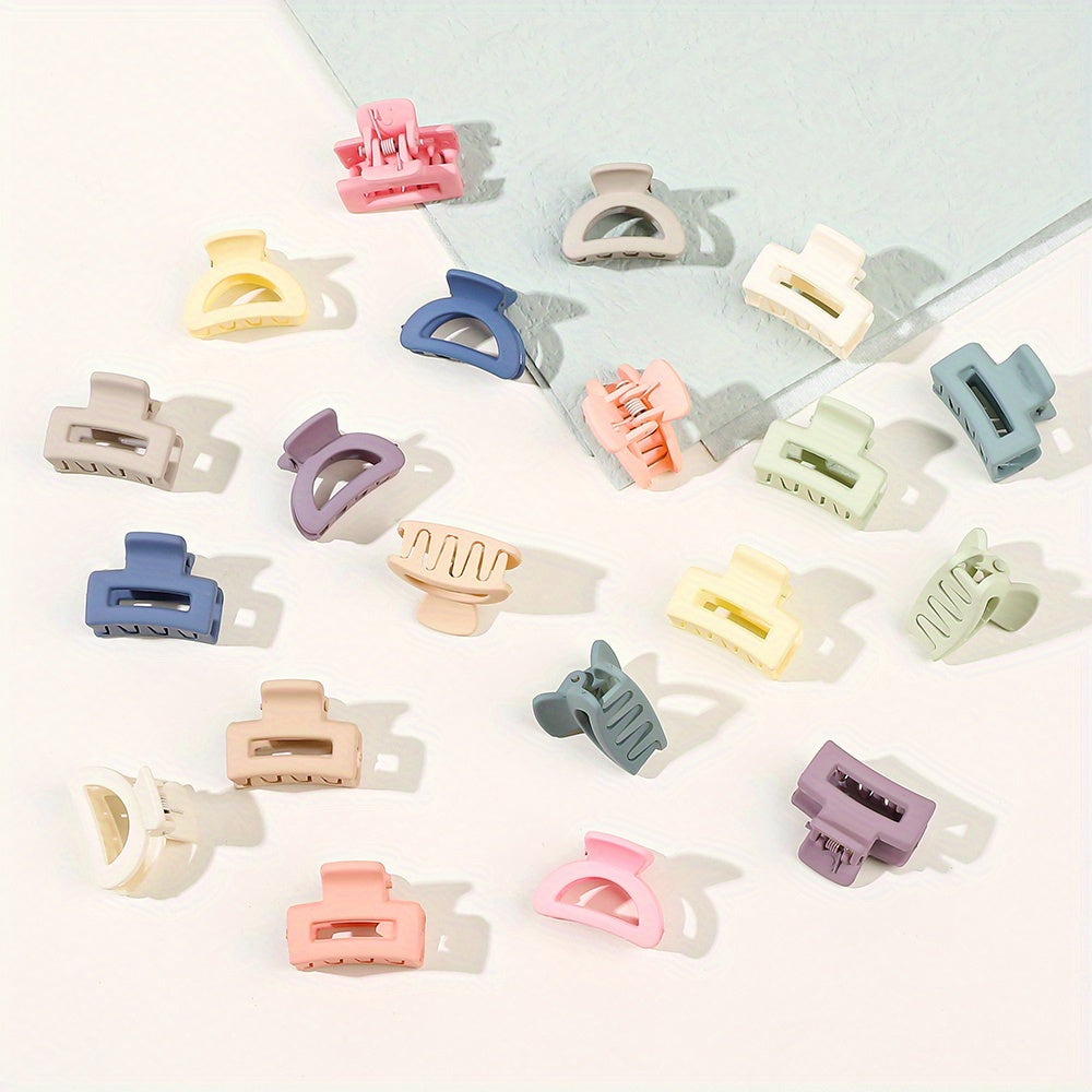 Rectangle Mixed Hair Grab Hair Claw Bangs Clip for Girls