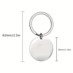 1pc 18inch DRIVE SAFE Keychain Gift From Mom Dad To Son Daughter Friends
