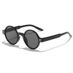 Round Sunglasses UV Protection Gradient Stylish Driving Eyewear