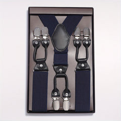 Men's Y Type Elastic Suspenders Adjustable Trousers Suspenders