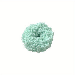 Colorful Luminous Plush Hair Ropes Bracelets Girls Ponytail Holder