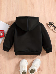 Funny Letter Print Baby's Pullover Hoodie