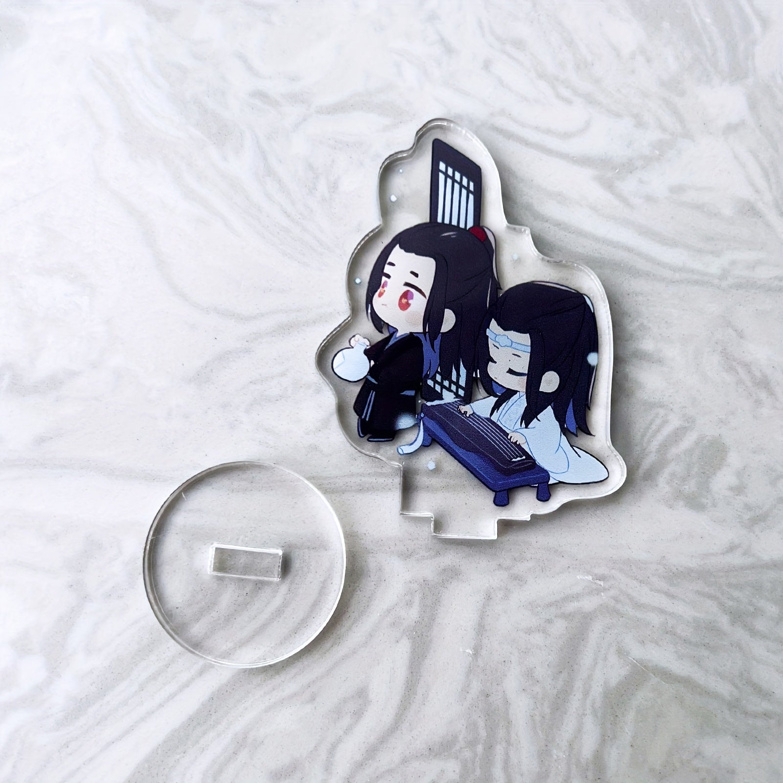 3pcs Idol Souvenir Standing Board Keychain Tabletop Decoration