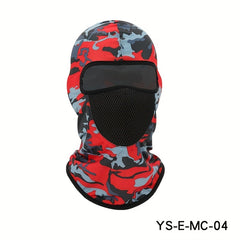 Camouflage Print Windproof Cycling Mask for Outdoor Sports