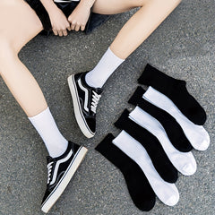 4 Pairs Low Cut Ankle Socks Women's Stockings