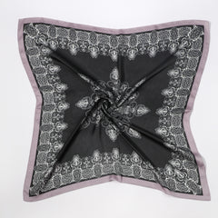 Men's Crown Pattern Square Scarf