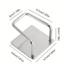 Stainless Steel Sponge Holder Draining Rack No Drilling Kitchen Sink Storage
